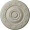 Ekena Millwork Neuveau Ceiling Medallion (Fits Canopies up to 6 3/8"), 24 1/4"OD x 2"P, Pot of Cream Crackle CM24NAPCC - alternate 1